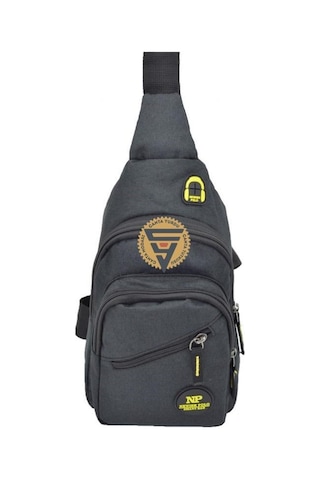 Newish Polo Bodybag Sırt ve Göğüs Çantası Siyah