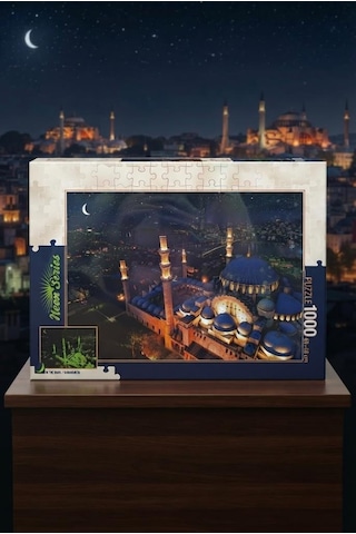 1000 Parça Sultan Ahmet Camii Puzzle Evinizin Baş Köşesinde İstanbul Masalı Keyfi