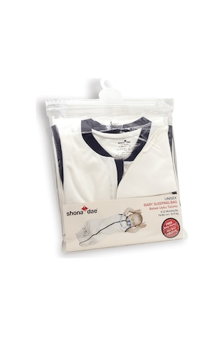 Shonadae Bebek Uyku Tulumu (6-9 Ay) Unisex Beyaz