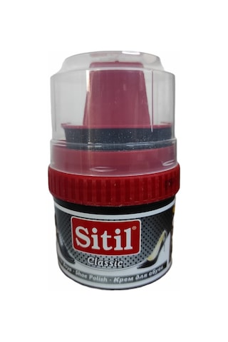 Sitil Siyah Ayakkabı Boyası 50G 12 Adet Siyah
