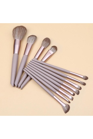 12'si 1 Arada Makyaj Fırçası Seti Makyaj Fırçası + Fırça Çantası Makyaj Fırçası + Fırça Çantası
