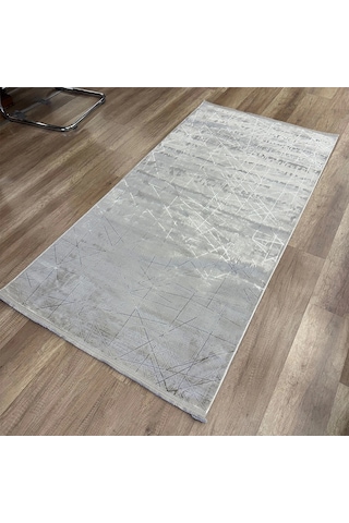 Hoom Rugs Cotton 1141 Bej Yıkanabilir Antibakteriyel Modern Halı Bej