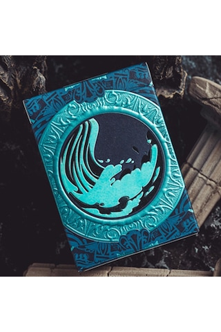 Bpcc Atlantis Water Premium Oyun Kağıdı Limited Edition Koleksiyonluk İskambil Kartları