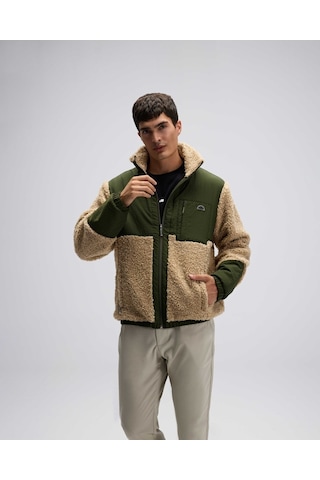 Ellesse Erkek Fermuarlı Polar Bej Mont Em511-bg Bej