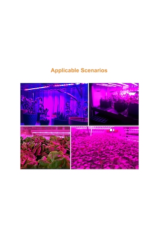 Geeroyoo Bitki Büyüme Işığı Şeridi - 300/500cm Tam Spektrum Led, 5v Usb Güç Diğer