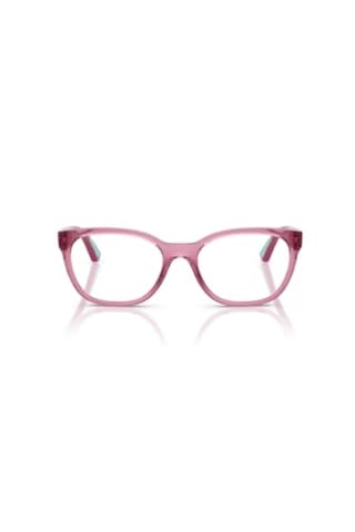 Vogue Junior Vy2033 2613 46ekt Small Çocuk Mavi Işık Korumalı Ekran Gözlüğü Şeffaf Koyu Gül Çok Renkli