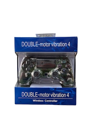 Glrtech P4j Kablosuz Oyun Kolu Double Motor Titreşimli Şarj Edilebilir Ps4 Uyumlu
