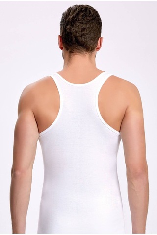 Sporcu Beyaz Erkek Atlet 3 Adet 001
