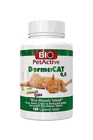 Petactive Dermacat Brewers Kedi Vitamini 150 Tablet