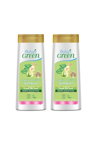 2'li Organik Bebek Saç Ve Vücut Şampuanı Seti 400ml 2