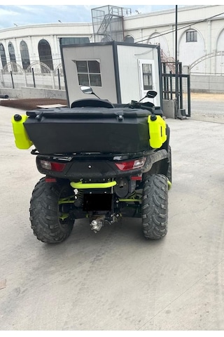 Segway 570 Atv Çantası 180 Litre Arka+80 Litre Ön+2 Adet Benzin Bidonu Yeşil Siyah