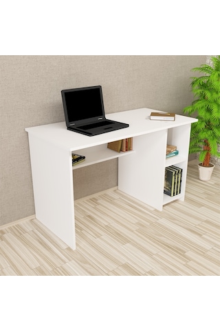 Kalenderdekor1 Kalender Dekor Avel 120 Cm Çalışma Masası Ave01 Beyaz