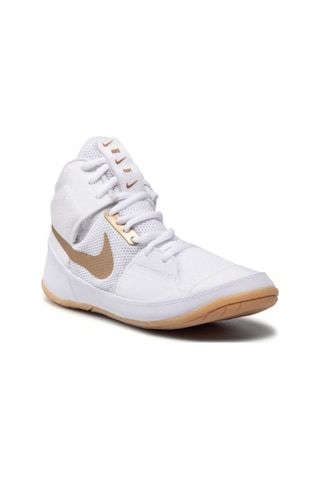 Nike Fury Güreş Ayakkabısı Beyaz Altın Beyaz