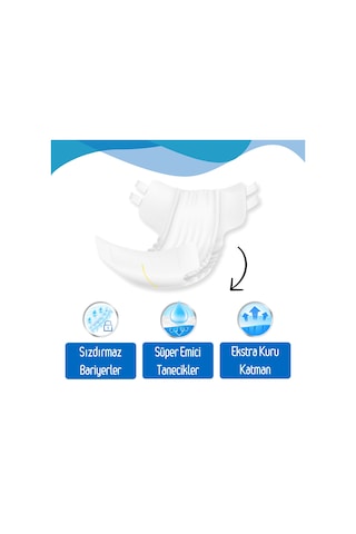 Paddlers Bel Bantlı Yetişkin Hasta Bezi M 4 x 30'lu