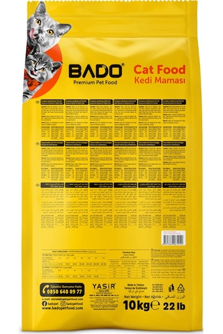 Bado Yavru Kedi Maması Somonlu 10 Kg