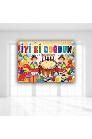 Iyiki Doğdun Afiş - 70 CM X 50 CM