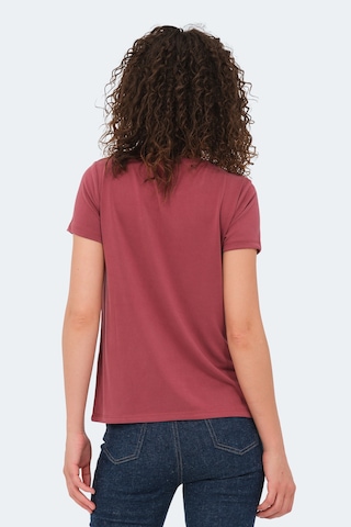 Slazenger Paytons Kadın Bordo Tişört Bordo