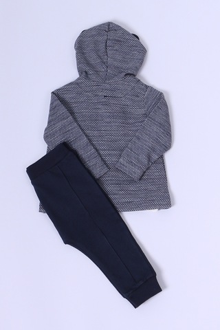 Erkek Bebek 3'lü Takım Köpek Baskılı D44 Lacivert