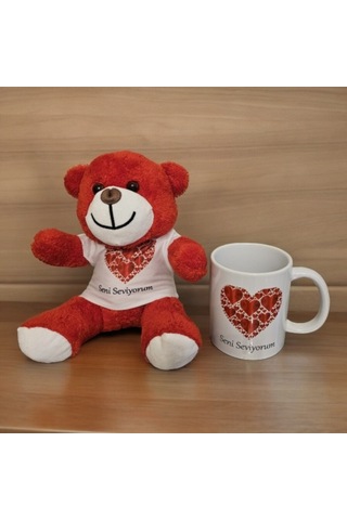 Seni Seviyorum Ayıcık Ve Kupa Bardak Seti-cengizhan Unaler