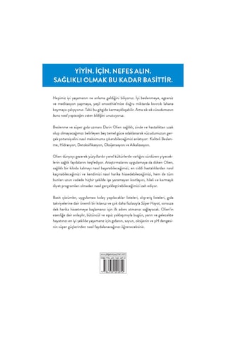 Süper Hayat: Sağlıklı ve Zinde Olmanızı, Sonsuza Kadar Harika ...