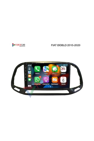 FİAT DOBLO YENİ ANDROİD MULTİMEDYA 2_32 KABLOSUZ CARPLAY