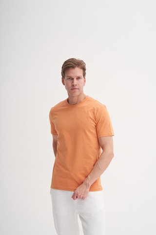 Cazador Basic Süprem Erkek T-shirt 46230 Şeftali Turuncu
