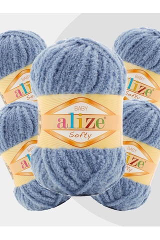 Alize Alize Softi 374 Peluş İplik - 5 Adet 251030245