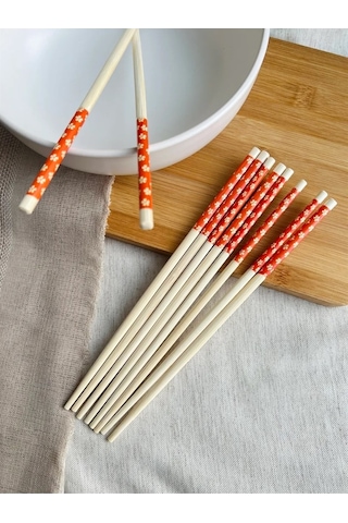Chopsticks Bambu Yemek Çubuğu 10'lu