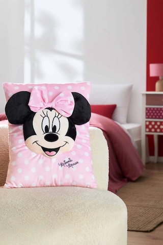 Özdilek Lisanslı Dekoratif-3d Minnie Mouse Cushio-kırlent Yastığı