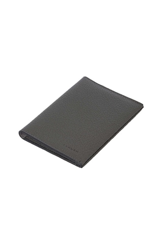 Tergan Gri Deri Unisex Pasaportluk - S1ps00001657-g35 Gri