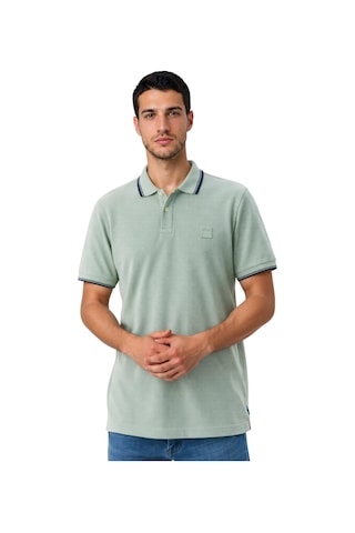 Arma Ar-ma Erkek Polo Yaka Tişört Baskisiz Basic Örme Kumaş Regular Fit %100 Pamuk 30/1 Çift Toplama Penye Pike Y31374357102 Yeşil-y2