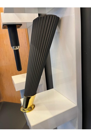 Suit Sert Plastik Ayak 23 Cm Füme+altın Koltuk Tv Ünite Mobilya