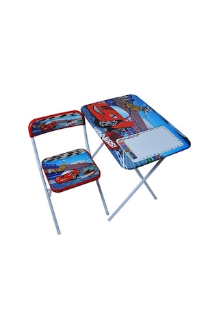 Çalışma Masası Masa Sandalye Cars Arabalar Çalışma Masası