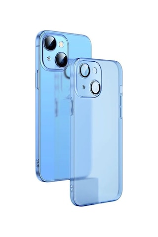 Apple Uyumlu iPhone 14 Kılıf Kamera Korumalı Mat PP Alp Silikon Apple Uyumlu iPhone 14 Kılıf Kamera Korumalı Mat PP Alp Silikon