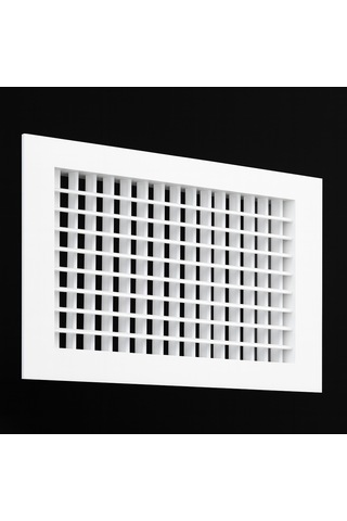 10x10 Çift Sıra Paralel Damperli Üfleme Menfezi