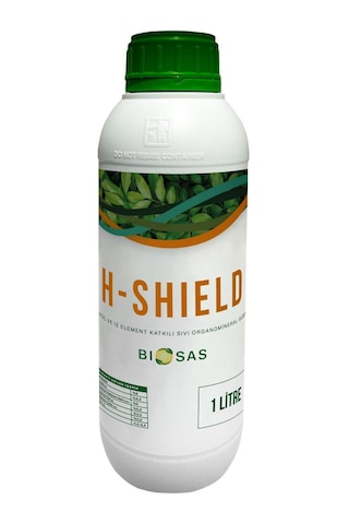 Biosas H-shield 1 Lt İkincil Ve İz Element Katkılı Sıvı Organomineral Gübre 1 L