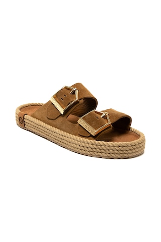 Syd12-00033 Bohonomad Sydney Kadın Terlik Safran Safran
