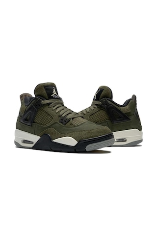 Nike Air Jordan 4 Retro Se Craft Yeşil - 681619628 Yeşil
