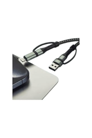 Ferro Re-10 Reshurk 4in1 Usb-c & Type-c - Type-c & Lightıng Hızlı Şarj - Hasır Kablo 65w