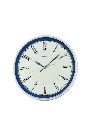 Seiko Qxa834w Beyaz Renkli Plastik Kasa Quartz Mekanizmalı Duvar Saati Çok Renkli