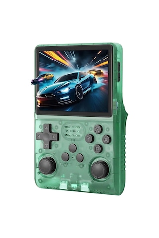 Schitec Retro Arcade R40s Pro Taşınabilir El Atari Konsolu 30.000 Oyunlu 98gb Yeşil