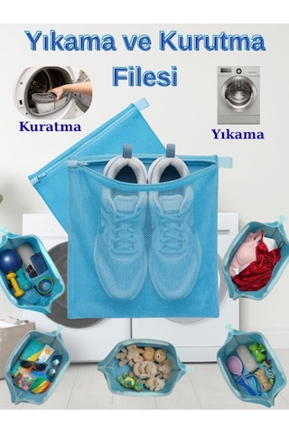 Lü Fermuarlı Çamaşır Filesi Seti Diğer
