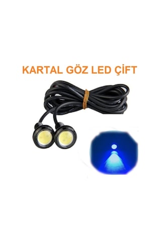 Kartal Göz Gündü Farı Led Ayna Altı Aydınlatma Ice Blue