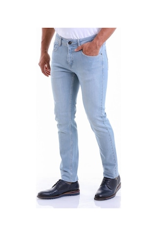 Hatemoğlu Erkek Mavi Slim Fit Düşük Bel Basic Kot Pantolon A.Mavi (556729651) Açık Mavi