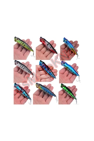 12 Gr.Popper Rapala Luressahte Yem Suni Yemsu Üstü Yapayyem