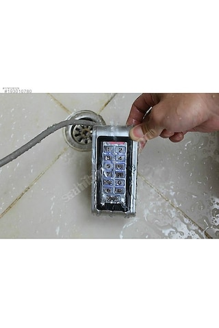 E2 Rfid Elektronik Şifreli Kartlı Kapı Açma Kilidi-Su Gçrmz Metal