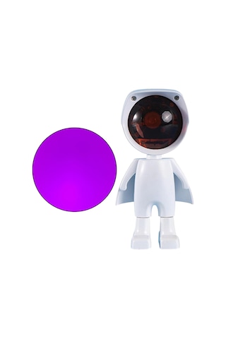 Homyl Projektör Atmosfer Işık Gece Lambası Arka Plan Mor Mor