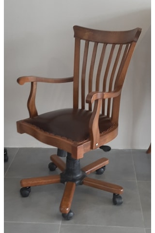 Byoguzfurniture Ahşap Çalışma Koltuğu (510586328)