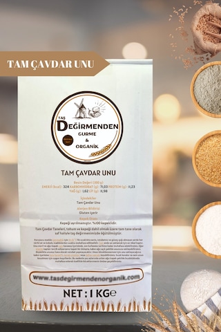 Tam Çavdar Unu - 1 Kilo