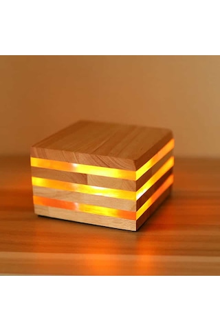 Japanese Solid Wood Masa / Gece Lambası